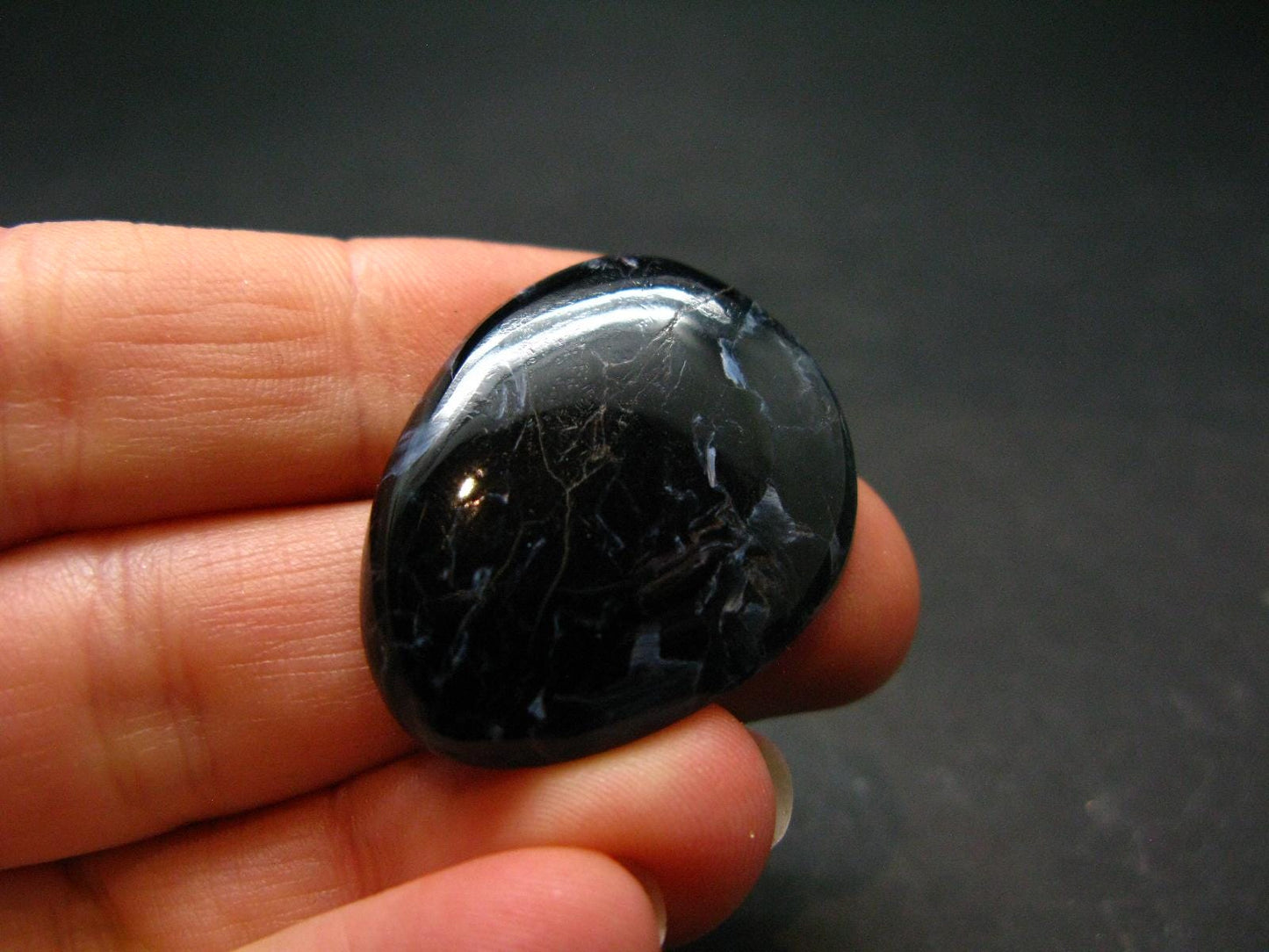 Pietersite Cabochon Stone From Namibia - 1.2"