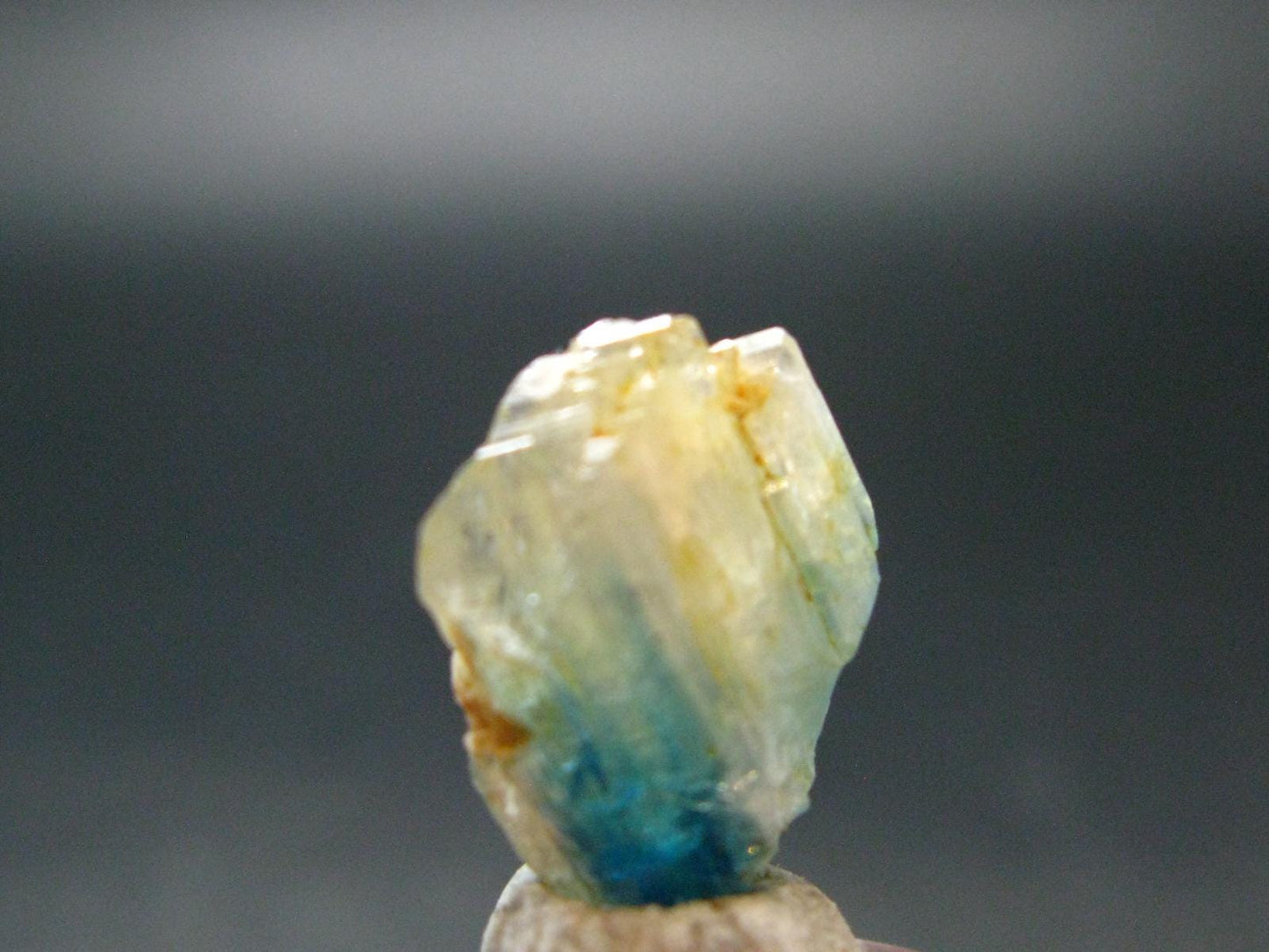 Large Euclase Blue Crystal From Zimbabwe - 7.85 Carats - 0.6"
