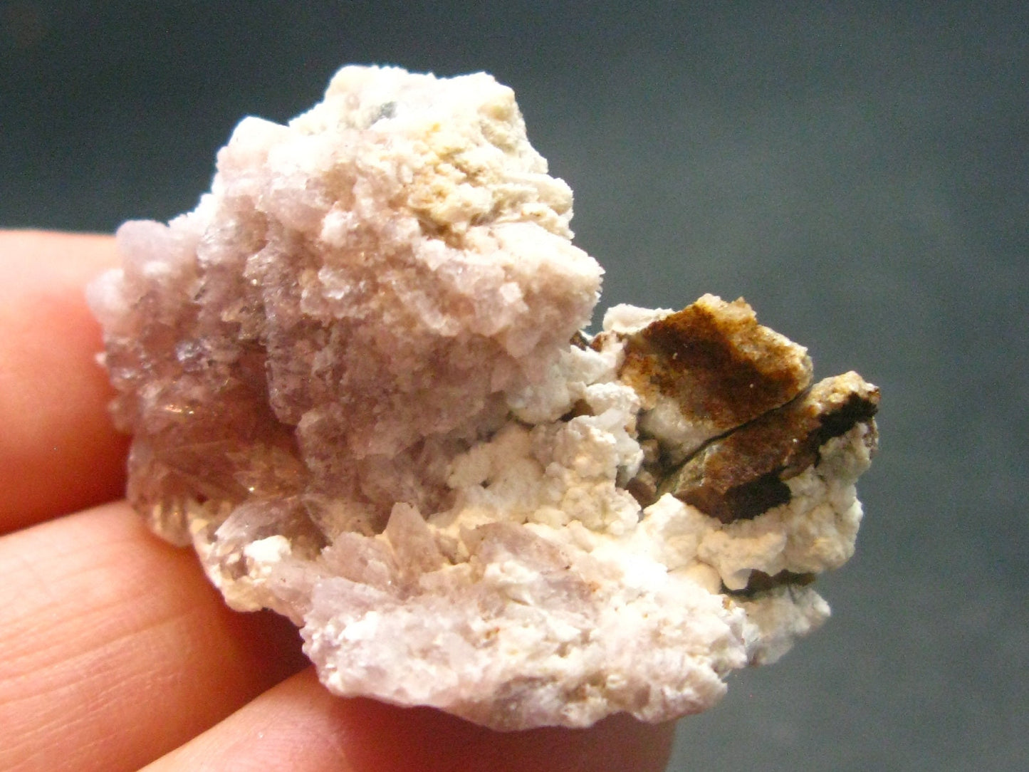 Rare Purple Creedite Cluster From China - 1.4" - 14.38 Grams