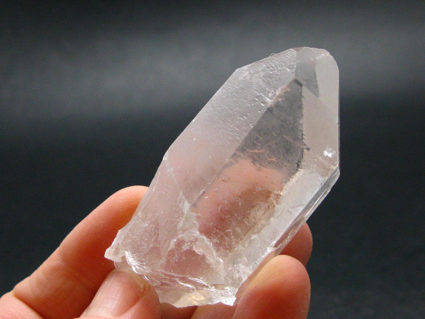Record Keeper Lemurian Seed Quartz Crystal From Brazil - 2.3"
