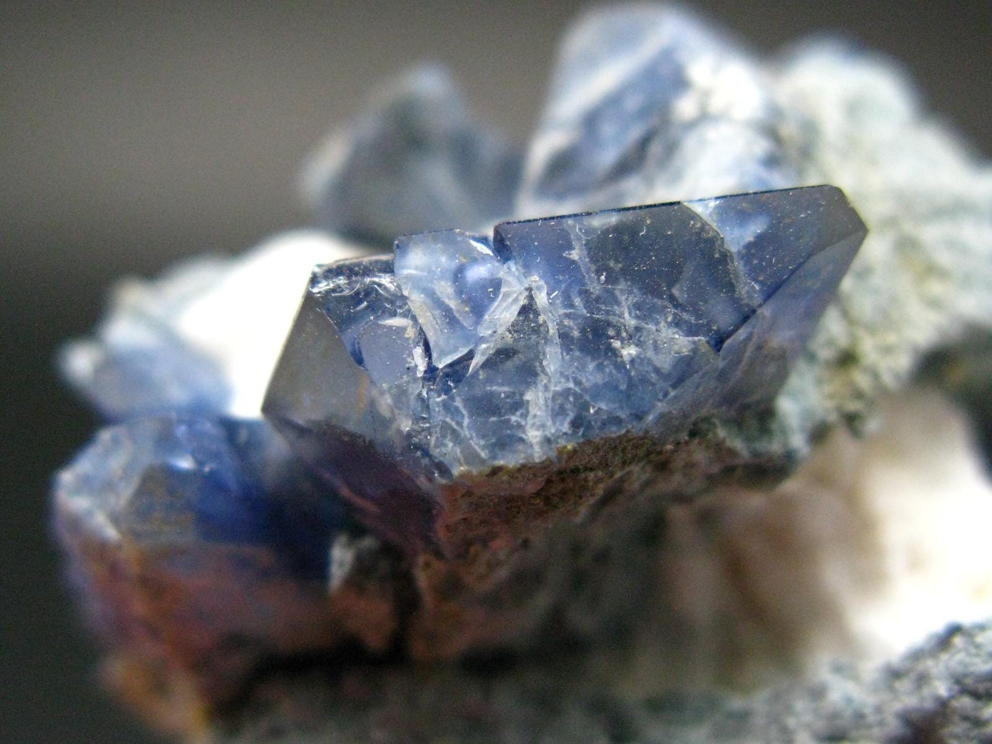 Benitoite Cluster From California - 1.8" - 25 Grams