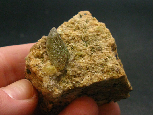 Rare Titanite Sphene Crystal Cluster From Brazil - 1.6"