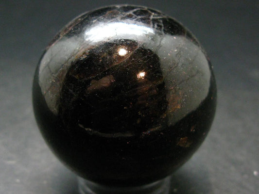 Red Garnet Almandine Sphere Ball From India - 355.72 Grams - 2.1"