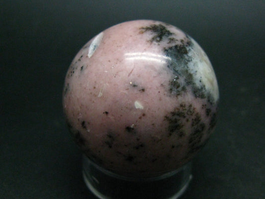 Rare Pink Opal Ball Sphere from Peru - 84 Grams - 1.6"