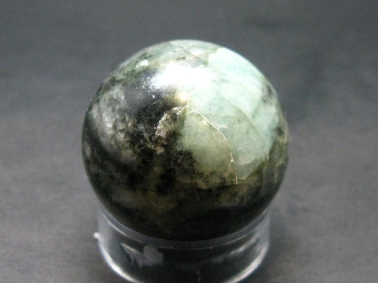 Emerald Sphere Ball From Brazil - 1.4" - 64.84 Grams