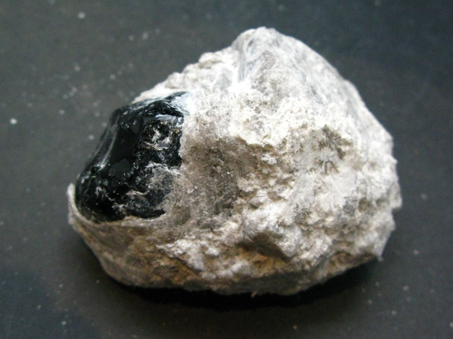 Apache Tear Obsidian In Matrix From Mexico - 2.5"