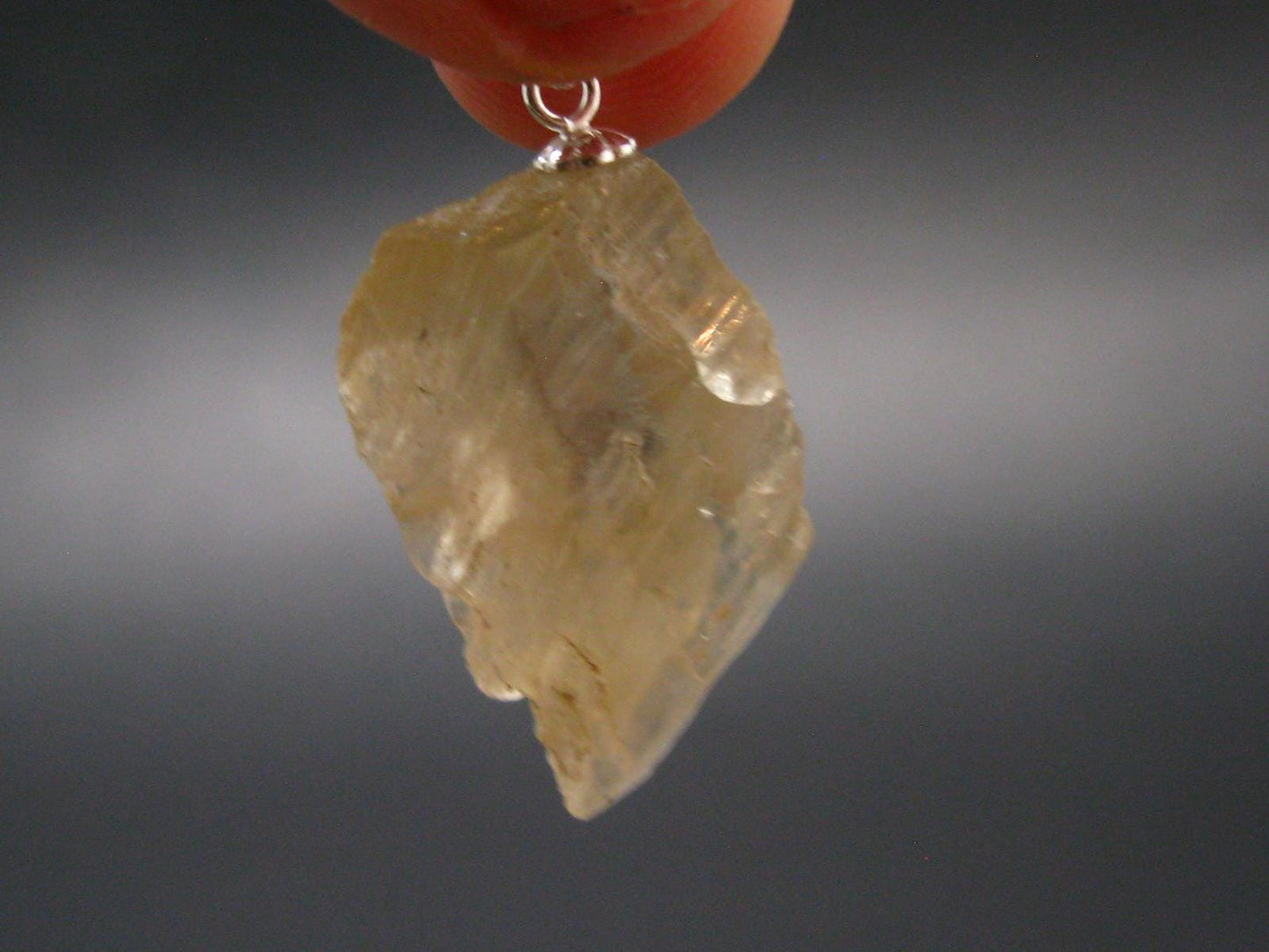 Oregon Sunstone Silver Pendant From USA - 1.2" - 18.6 Carats