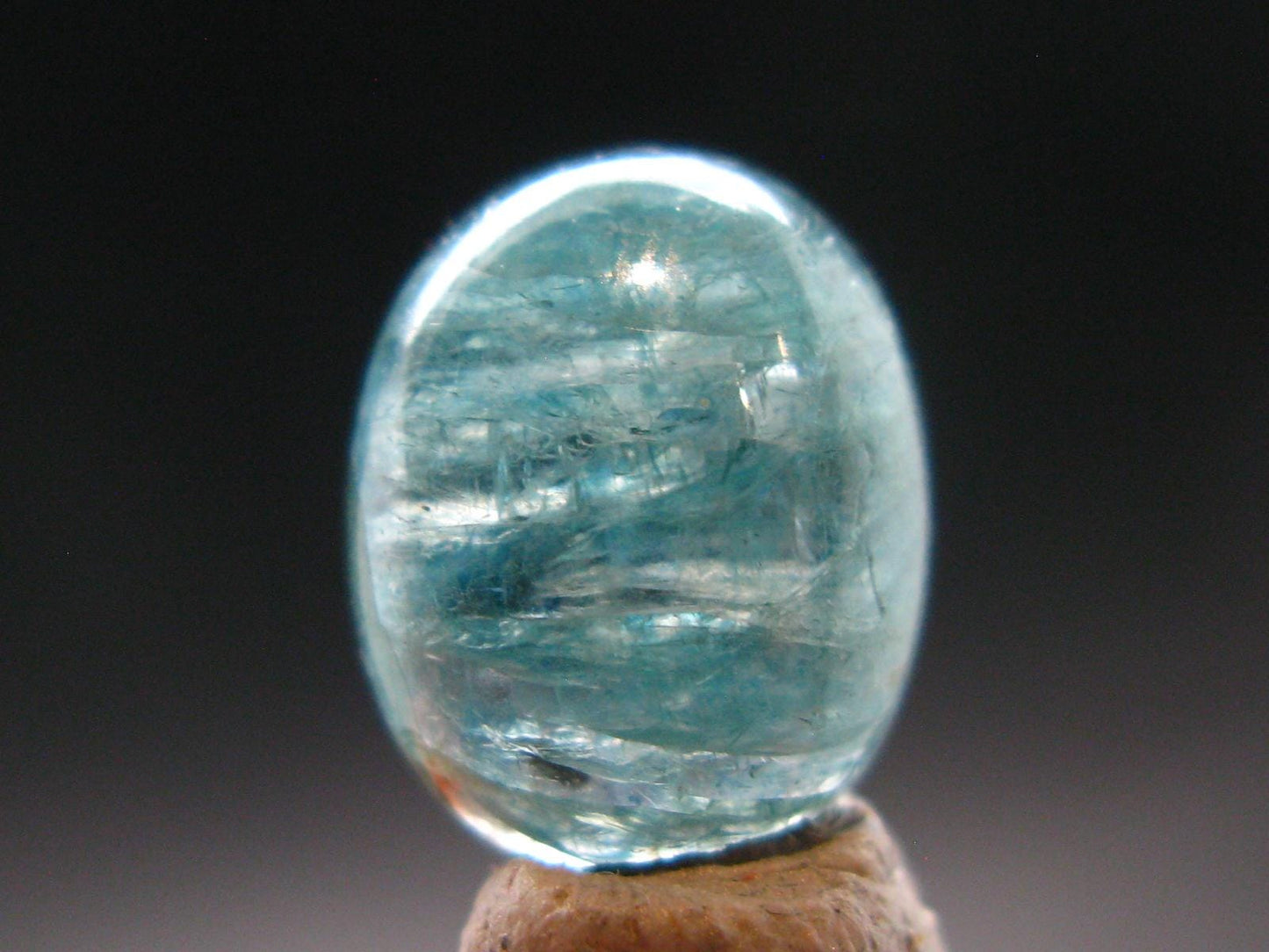 Extremely Rare Grandidierite Cabochon From Madagascar - 8.10 Carats