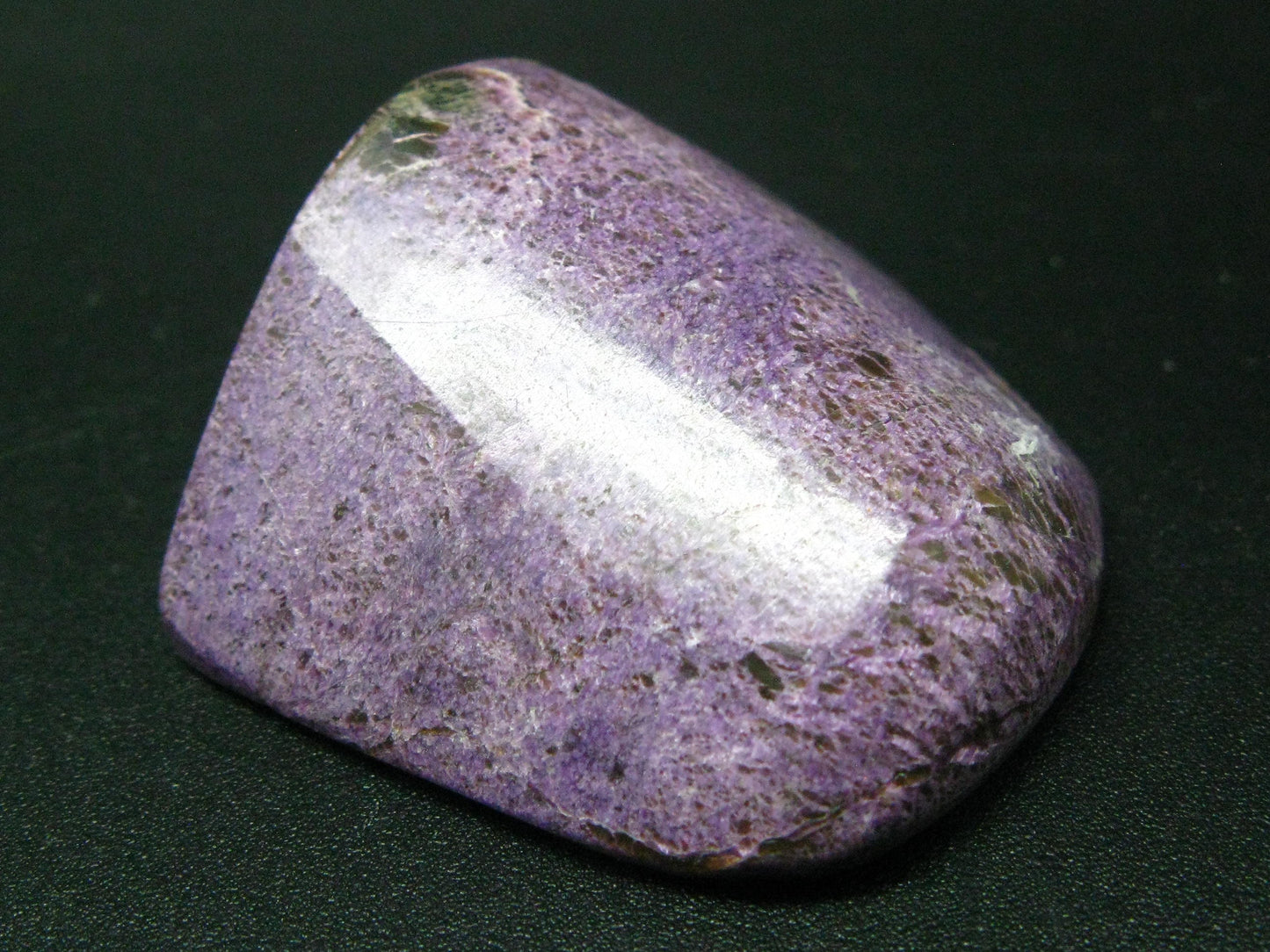 Rare Purple Tumbled Stichtite From Russia - 1.5"