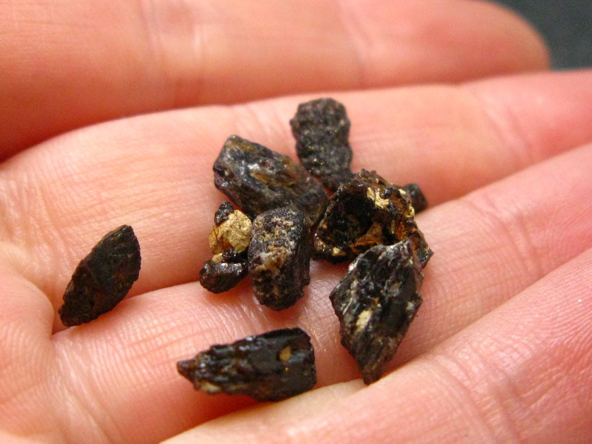 Lot of 10 Rare Painite Crystals From Burma - 13.0 Carats