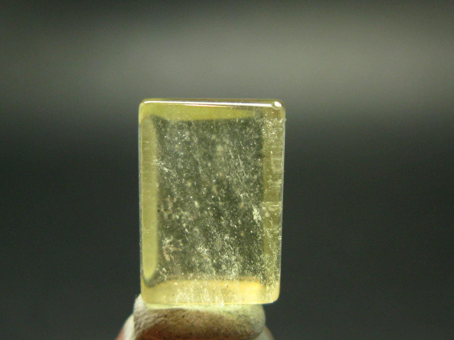 Nice Gem Libyan Tektite Cabochon From Libya - 2.90 Grams