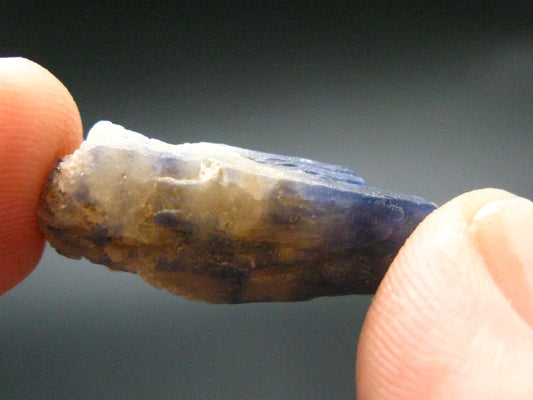 Gem Blue Sapphire Crystal From Sri Lanka - 1.0" - 20.30 Carats