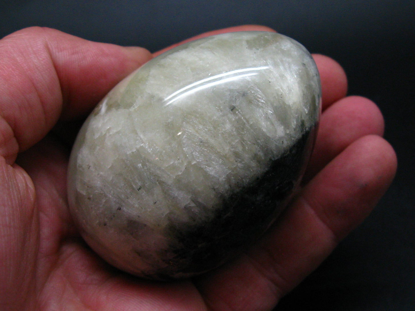 Russian Treasure from the Earth!! Large Rare Scolecite Egg from Russia - 2.8"