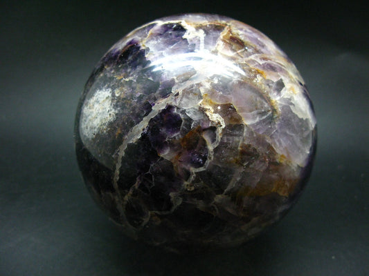 Rare Auralite Super 23 Large Sphere Ball Amethyst From Canada - 4.9" - 2530 Grams