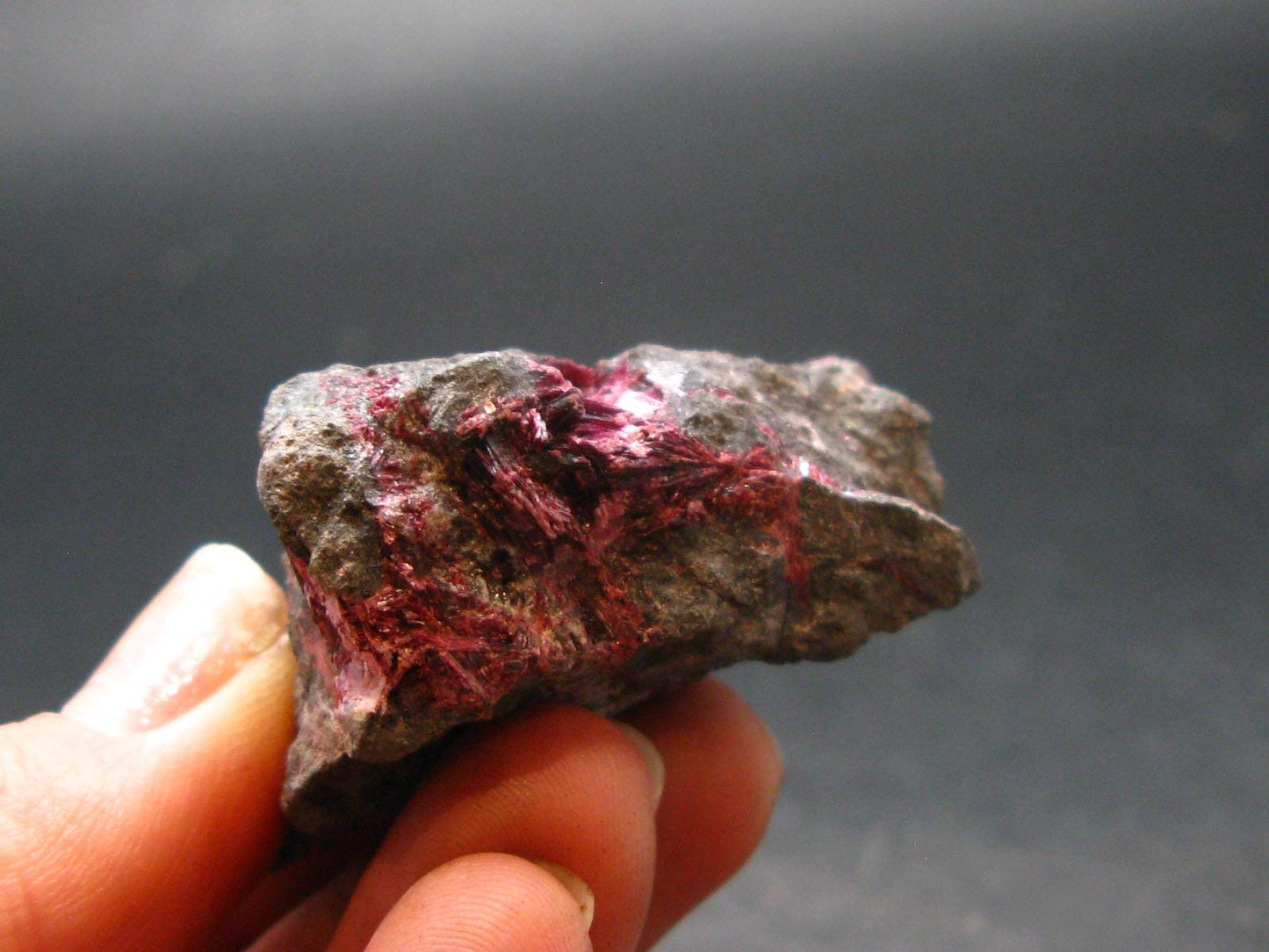 Fine Erythrite Cluster From Morocco - 1.5" - 38.23 Grams