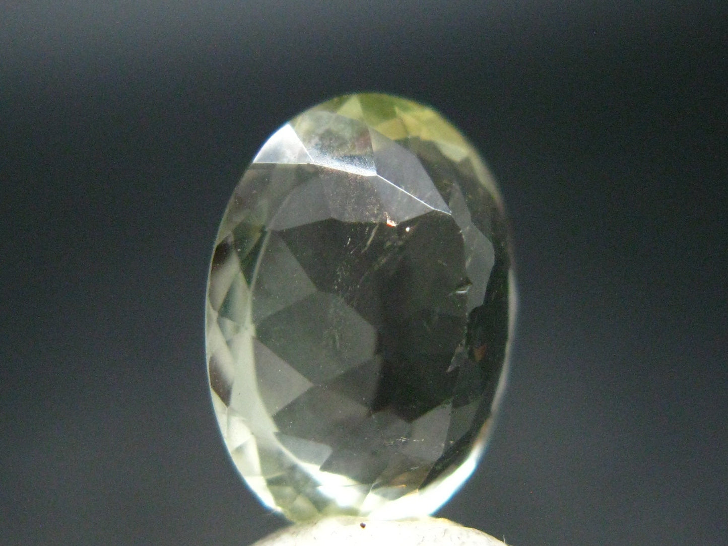 Golden Facetted Herderite Cut Gem From Brazil - 5.59 Carats