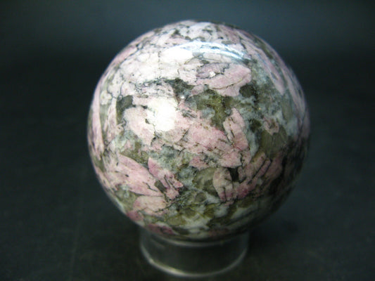 Pink Kunzite Spodumene Sphere From Russia - 2.2"