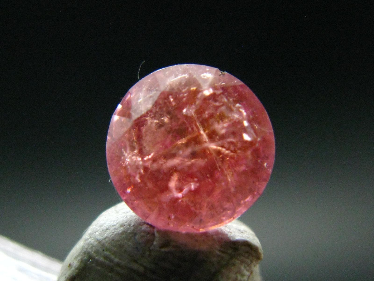 Rare Large Pezzottaite Pink Beryl Cut Facetted Gem from Madagascar - 1.24 Carats