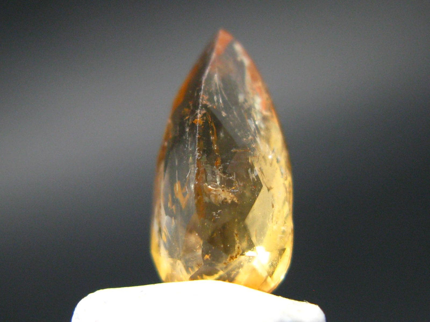Gem Imperial Topaz Cut Stone From Brazil - 3.20 Carats