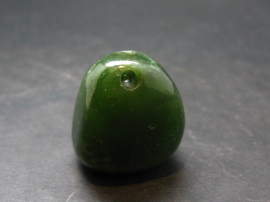 Nephrite Jade 1.1" Pendant From Canada (Metal Free) - 27.52 Grams