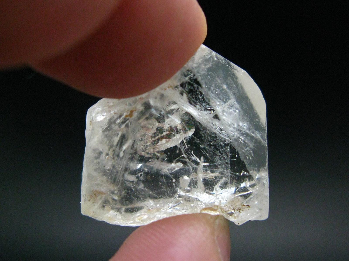 Fantastic Gemmy Raw Clear Goshenite Beryl Crystal From Brazil - 1.0" - 9.20 Grams