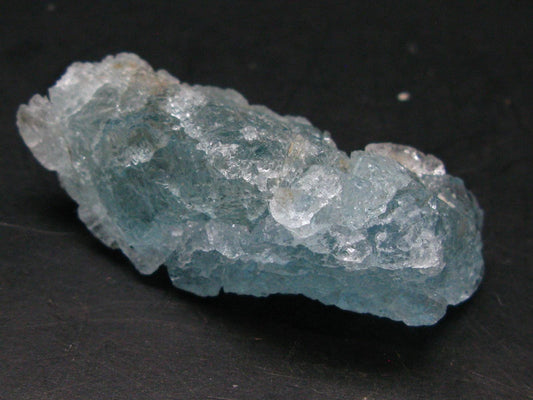 Gem Aquamarine Etched Crystal Blue Beryl From Brazil - 44.91 Grams - 2.5"