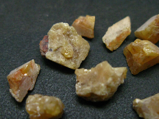 Lot of 10 Simpsonite Crystals from Brazil - 15 Carats