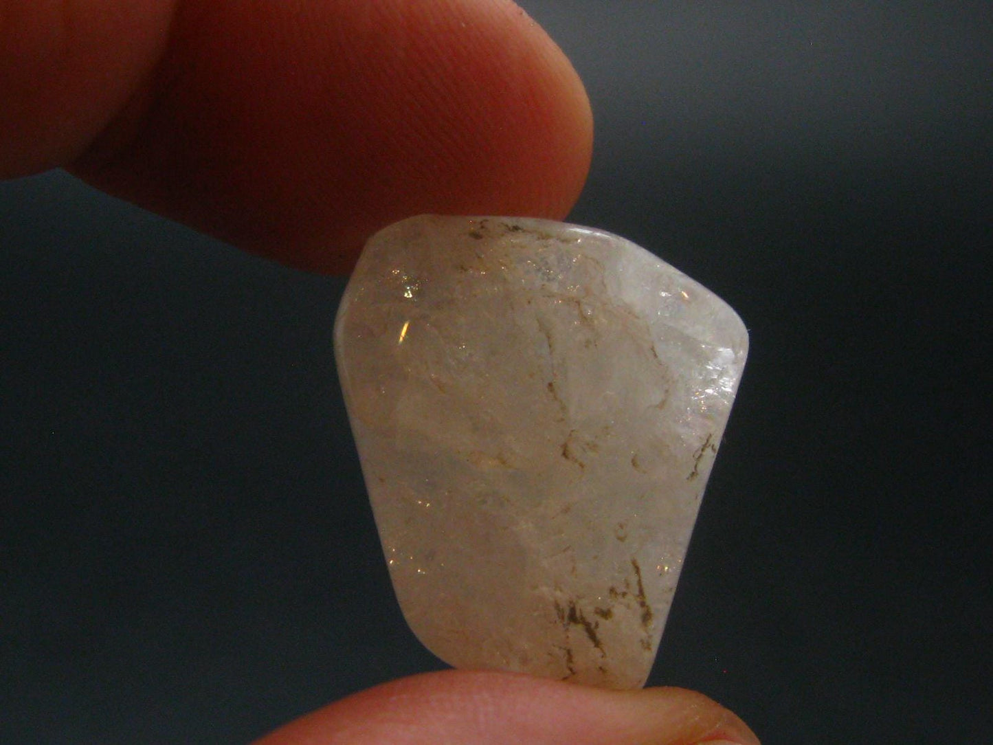Phenakite Phenacite Tumbled Crystal From Nigeria - 4.87 Grams - 0.7"