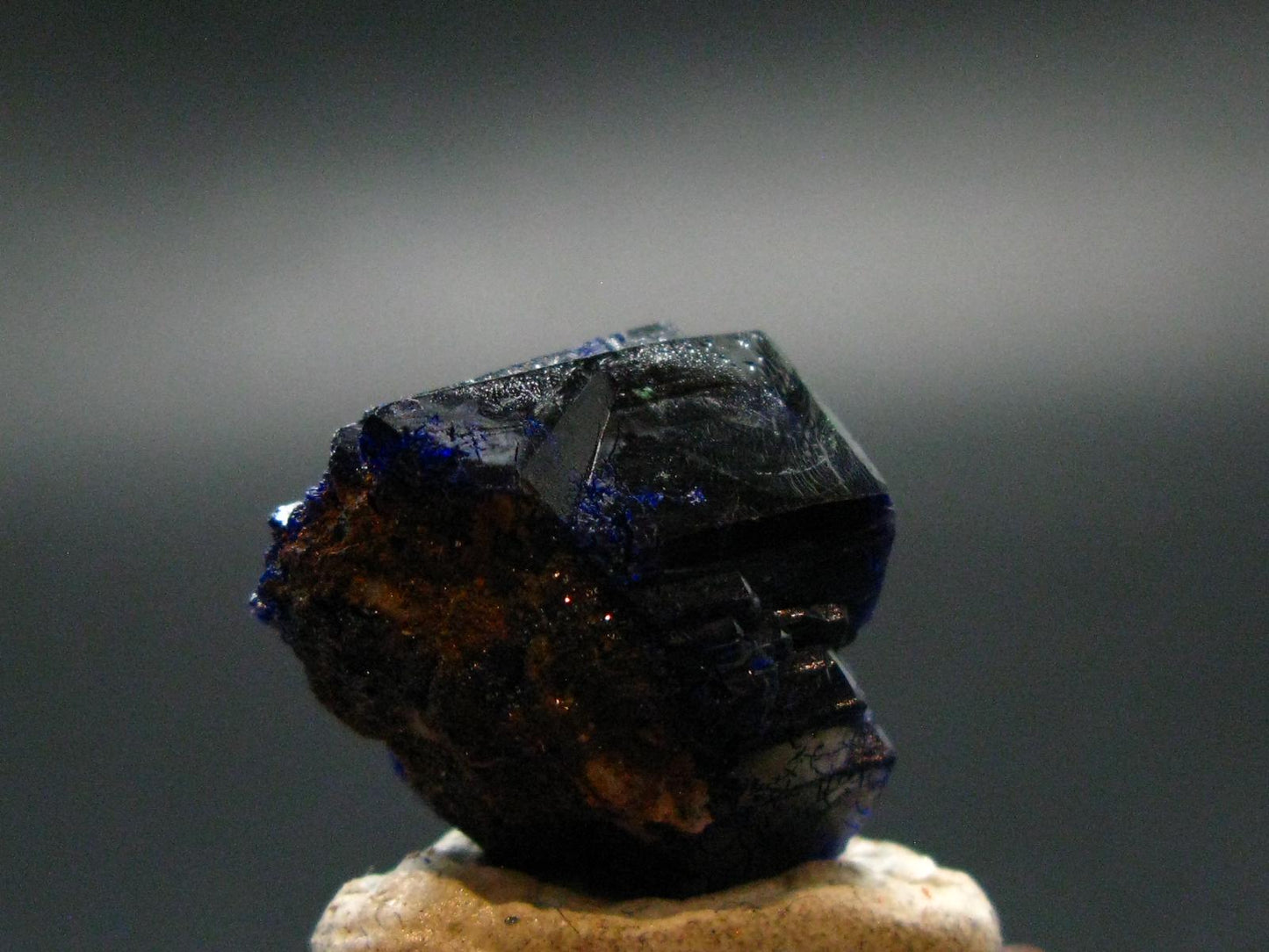 Azurite Fine Crystal From Mexico - 0.8" - 4.58 Grams