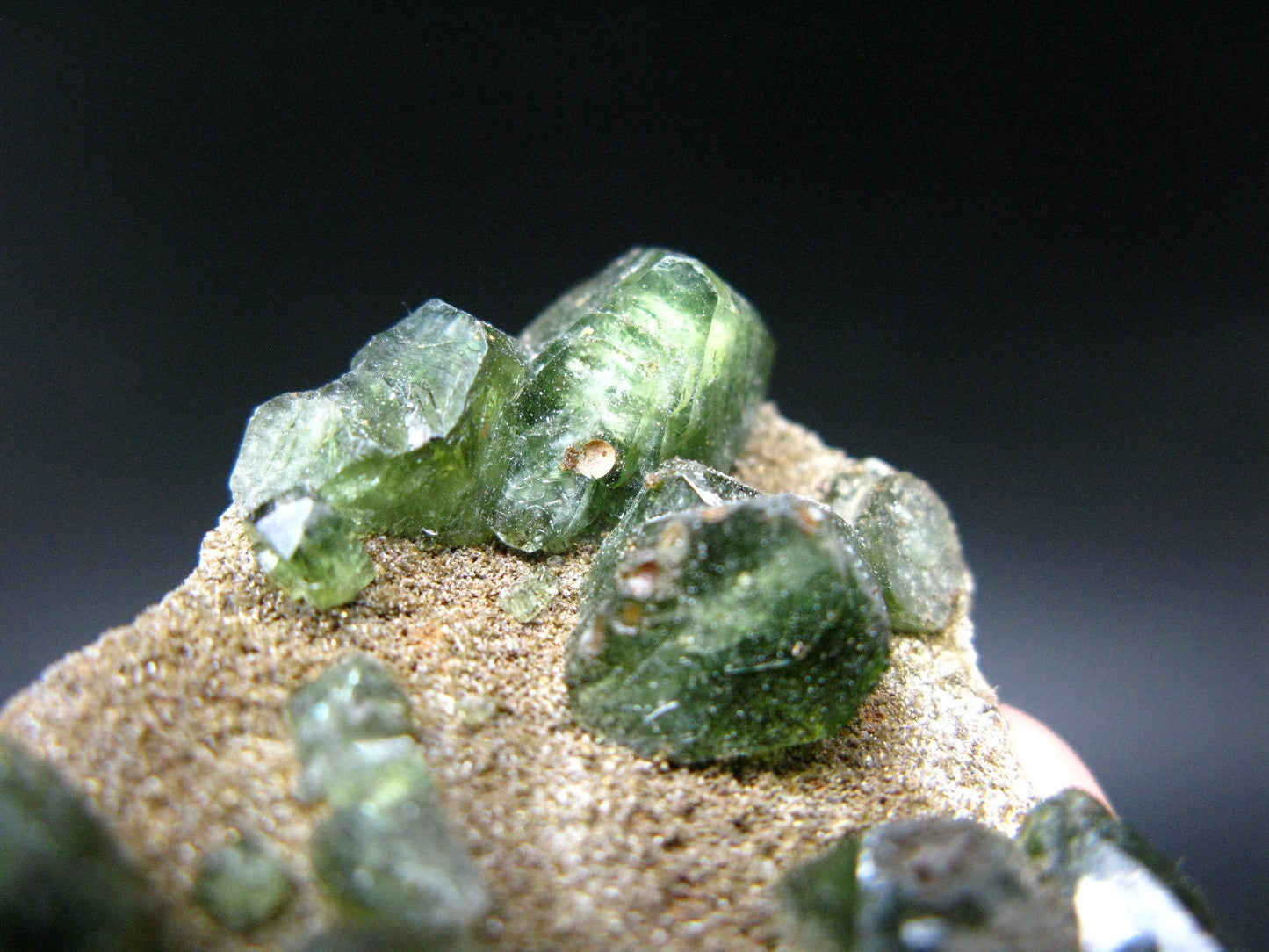 Ludlamite Cluster From Bolivia - 2.4" - 38.7 Grams
