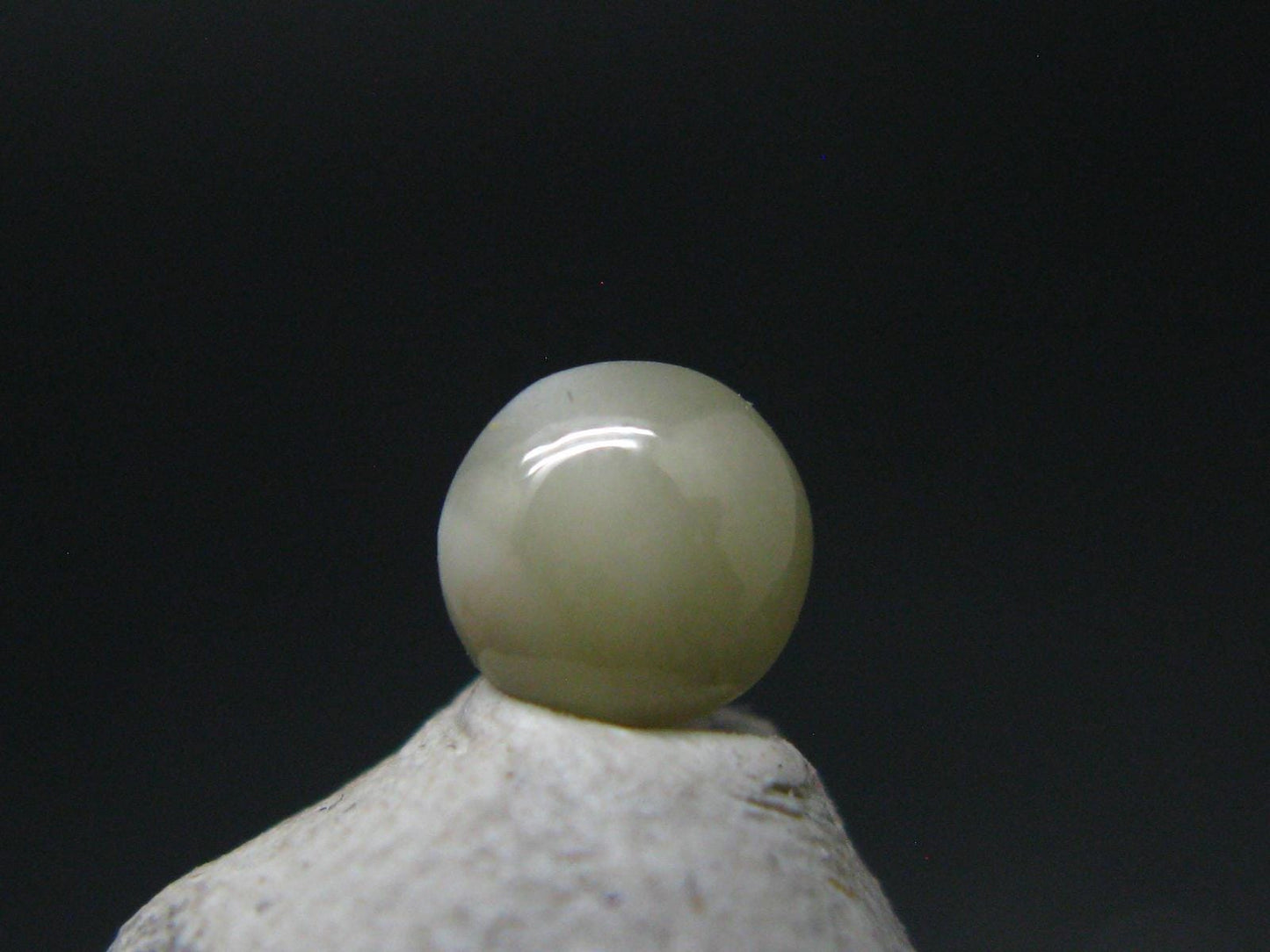 Rare Gem Chrsyoberyl Cats Eye Cabochon from India - 0.56 Carats