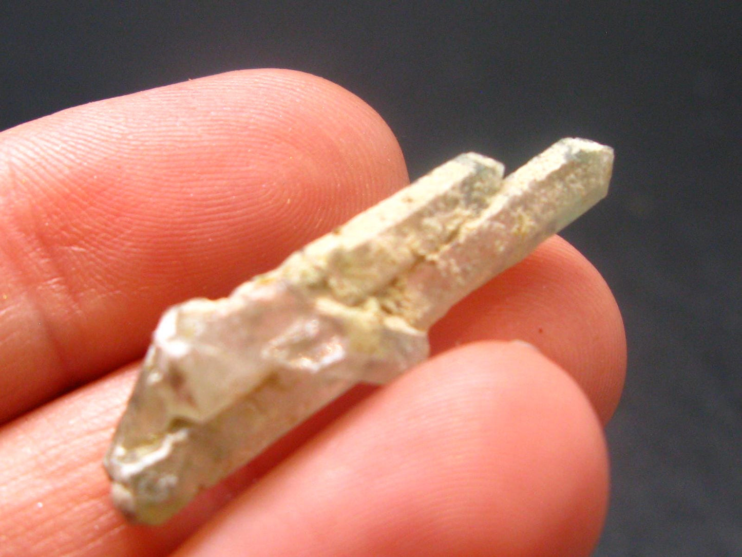 Ajoite In Quartz Crystal From South Africa - 1.2" - 1.67 Grams