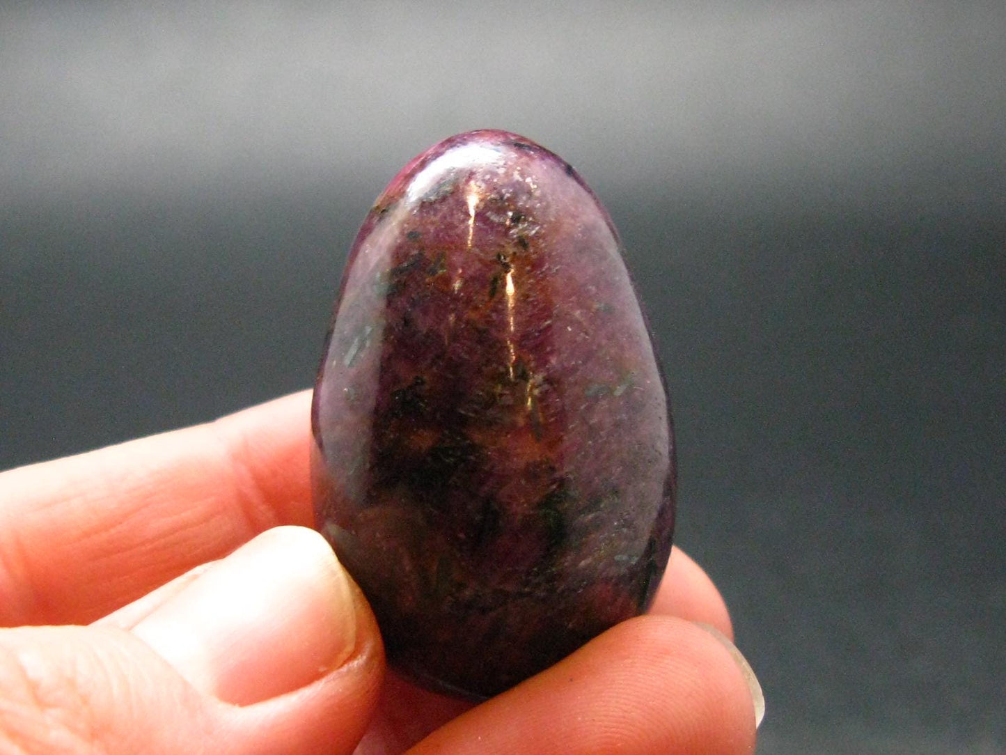 Ruby Egg From India - 1.4" - 38.87 Grams