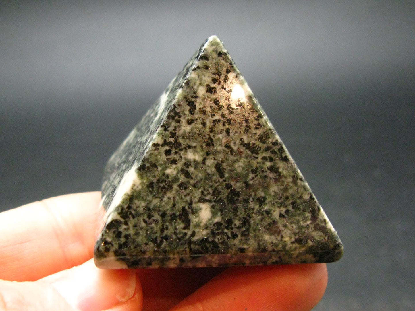 Rare Stonehenge Bluestone Pyramid From Wales UK - 1.5"