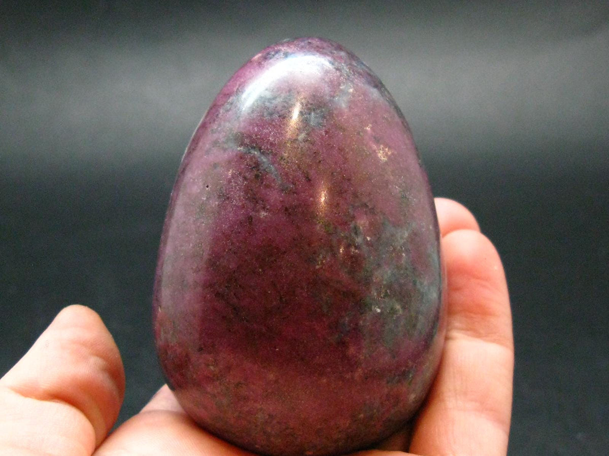 Ruby Egg From India - 2.7" - 299.0 Grams