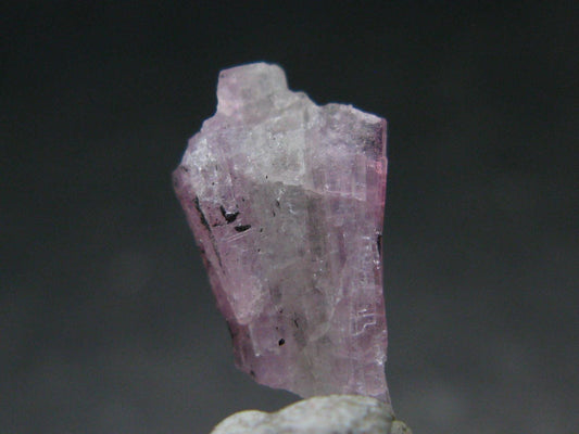 Tanzanite Gem Untreated Pink Crystal From Tanzania - 2.41 Carats - 0.6"