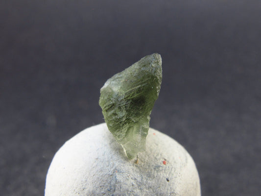 Moldavite Tektite Raw Piece from Czech Republic - 0.6" - 2.5 Carats - 0.50 Grams