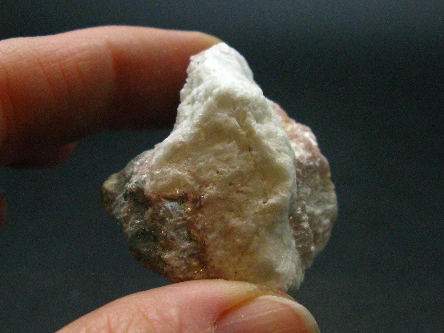 Rare Watermelon Tourmaline Crystal From Brazil - 1.4"