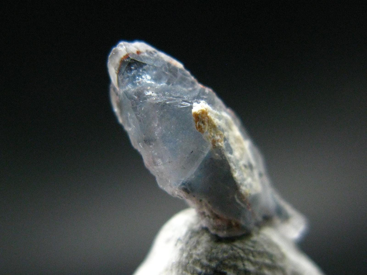 Papagoite In Quartz Crystal From South Africa - 0.7" - 1.22 Carats