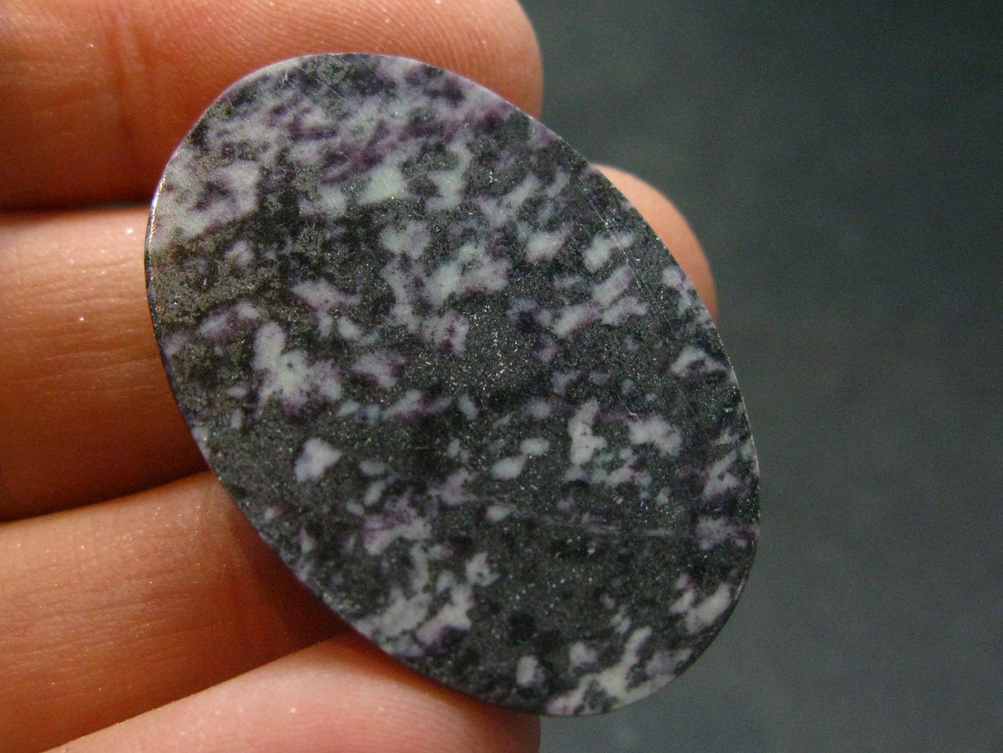 Very Rare Kammerrerite Chrome Clinochlore Cabochon from Turkey - 1.4" - 9.49 Grams