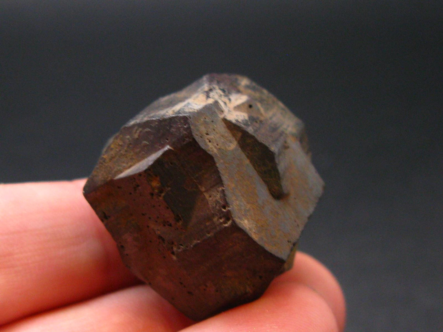 Rare Iron Cross Twin Limonite Pseudomorph after Pyrite From Colombia - 0.9" - 29.27 Grams