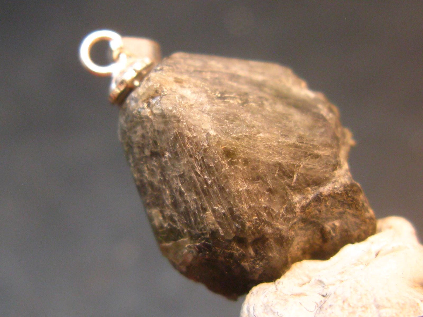 Natural Alexandrite Chrysoberyl Crystal Silver Pendant From Zimbabwe - 4.00 Grams