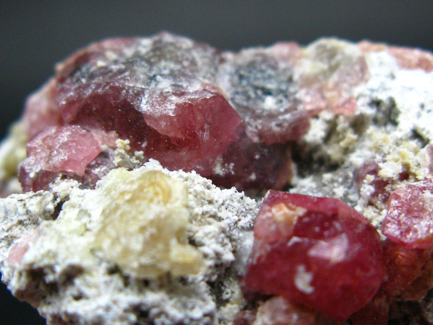 Raspberry Grossular Garnet Cluster From Mexico - 1.6" - 61.92 Grams