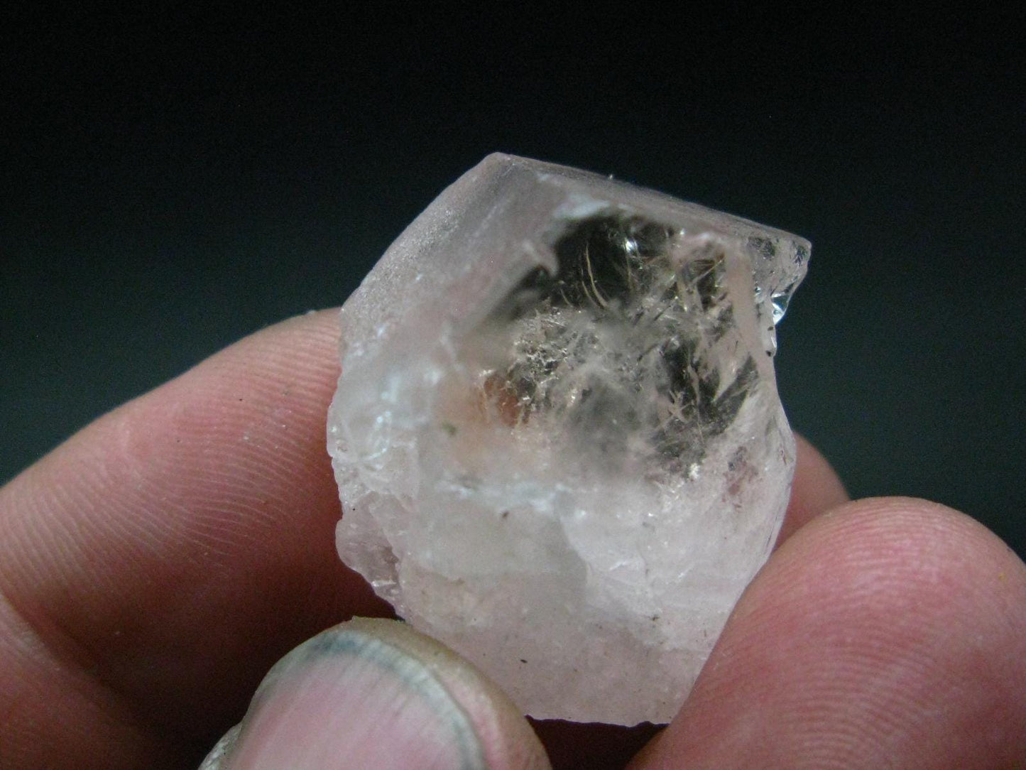 Fantastic Gemmy Raw Pink Morganite Beryl Crystal From Afghanistan - 1.2" - 14.69 Grams