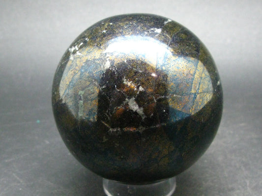 Covelite Covellite Ball Sphere From Peru - 2.7"