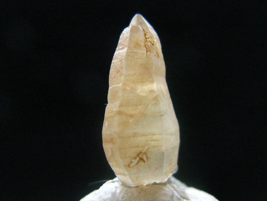 Large Gem Yellow Sapphire Corundum Crystal From Sri Lanka - 0.6" - 3.80 Carats