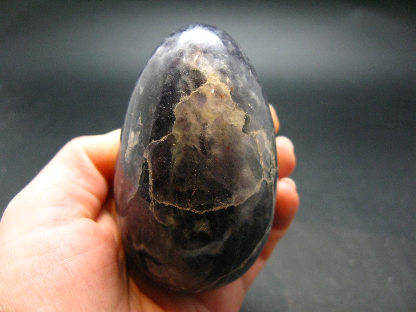 Rare Iolite Cordierite Egg from Tanzania - 246 Grams - 3.0"