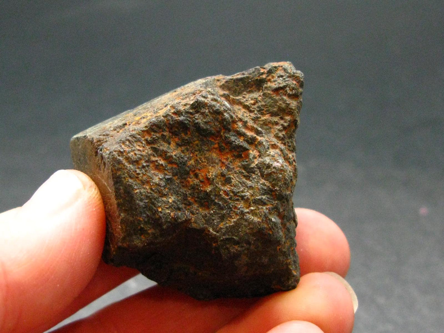 Rare Black Spinel Crystal From Madagascar - 1.4" - 49.04 Grams