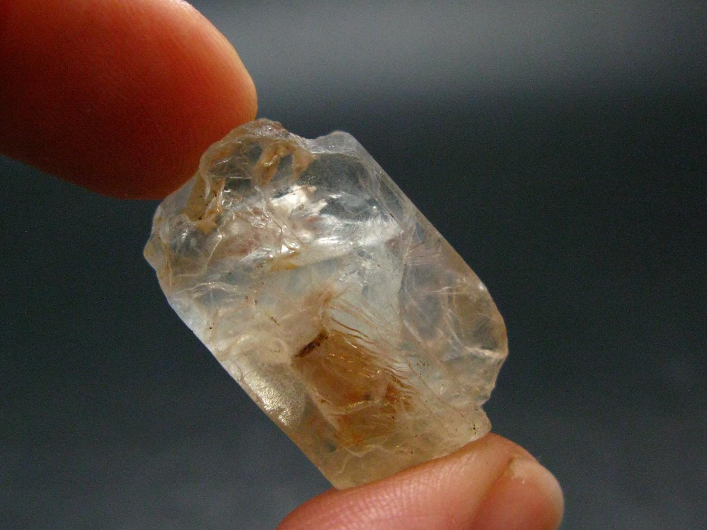 Gem Orthoclase Sanadine Sanidine Crystal From Madagascar - 1.1" - 8.22 Grams