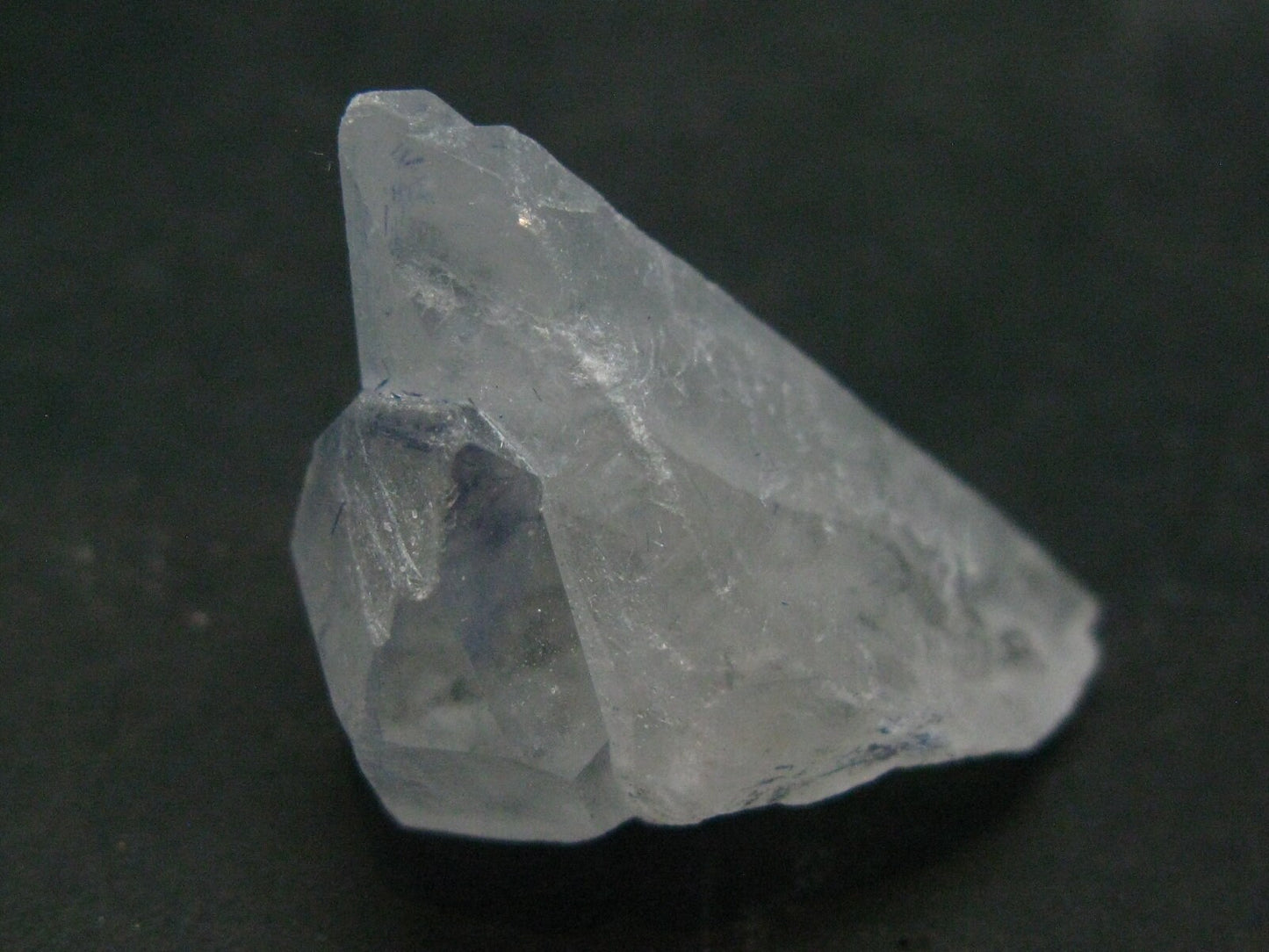Dumortierite In Quartz Crystal From Brazil - 1.5" - 14.83 Grams